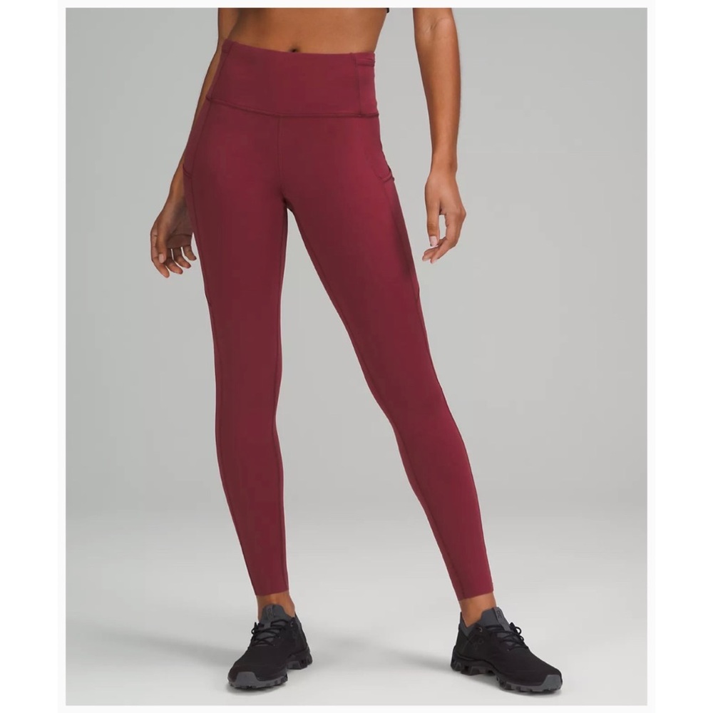 NWT Lululemon Fast and Free Brushed Fabric High-Rise Tight 28"